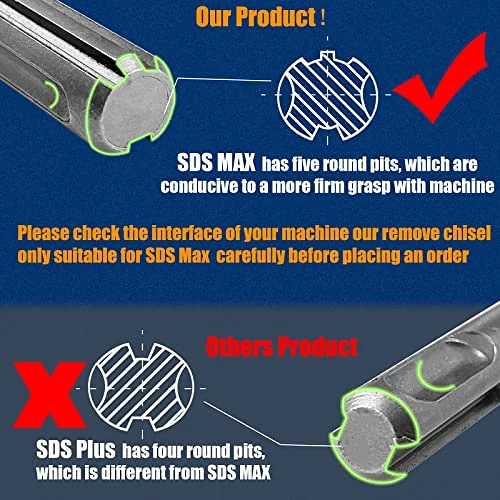 6-inch SDS-Max Tile Chisel
